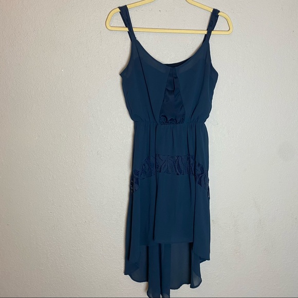 Gianni Bini Dresses & Skirts - Gianni Binni Blue Lace Mini Dress